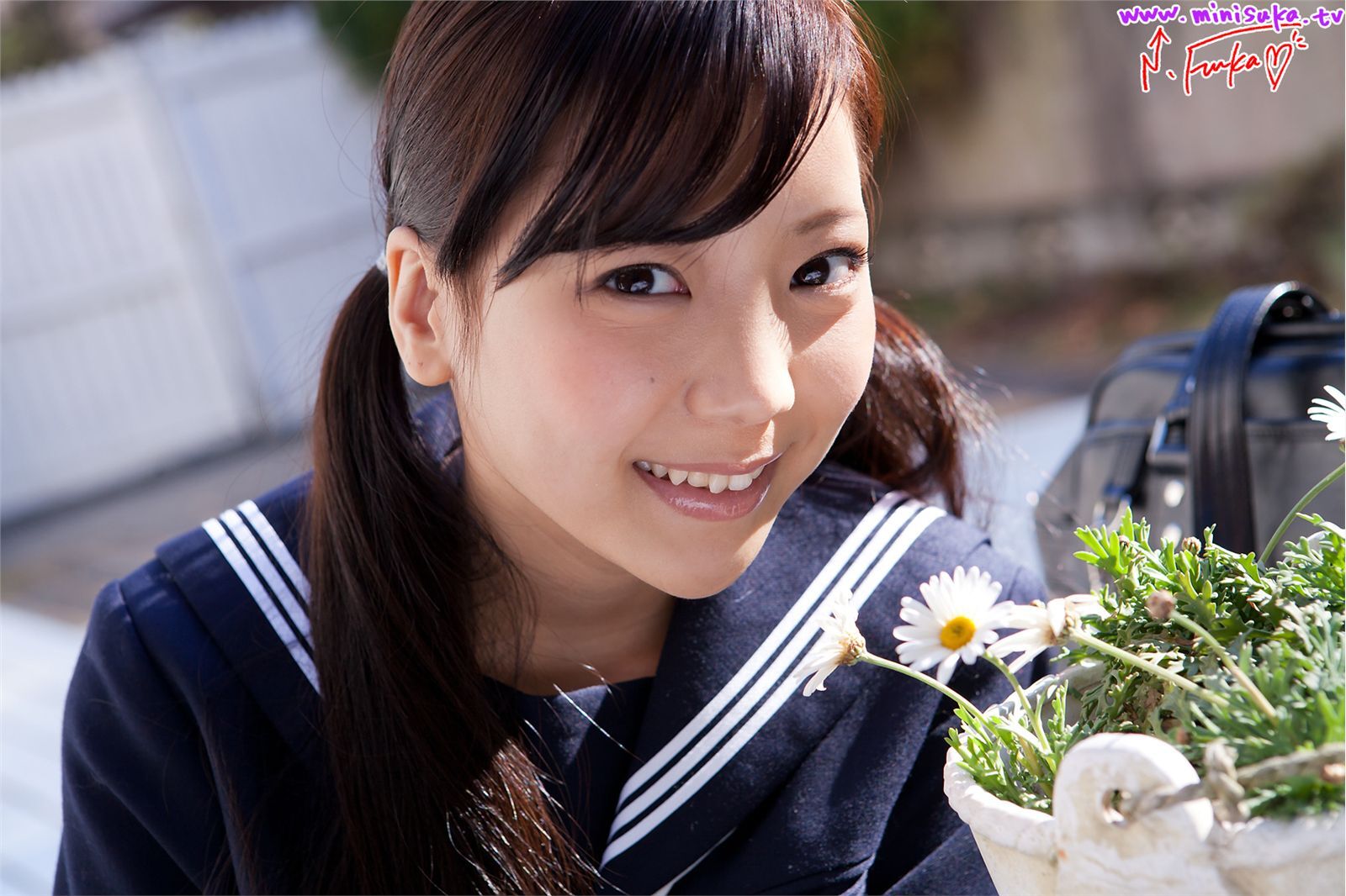 [Minisuka.tv]  西浜ふうか Fuuka Nishihama 美女校服诱惑